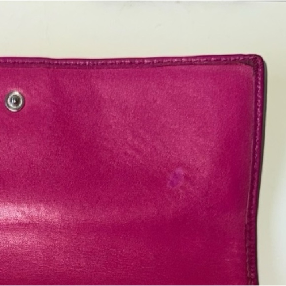 Vintage Coach Y2K Signature Logo Wallet in Hot Pink - Picture 7 of 8